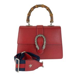 Gucci Dionysus Leather Handbag 2WAY